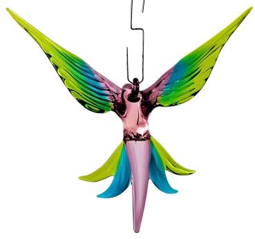 Hängevogel, Kolibri (lila-hellblau-grün)